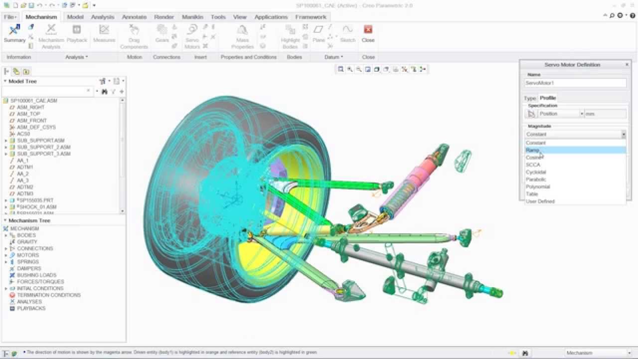Formation CREO SIMULATE – Simulation mécanique par éléments finis