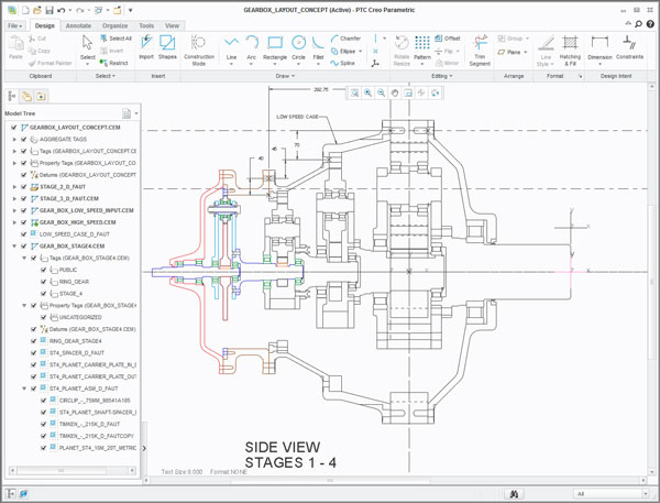 Formation CREO SCHEMATICS – Schémas techniques pour conception câblée et fluide