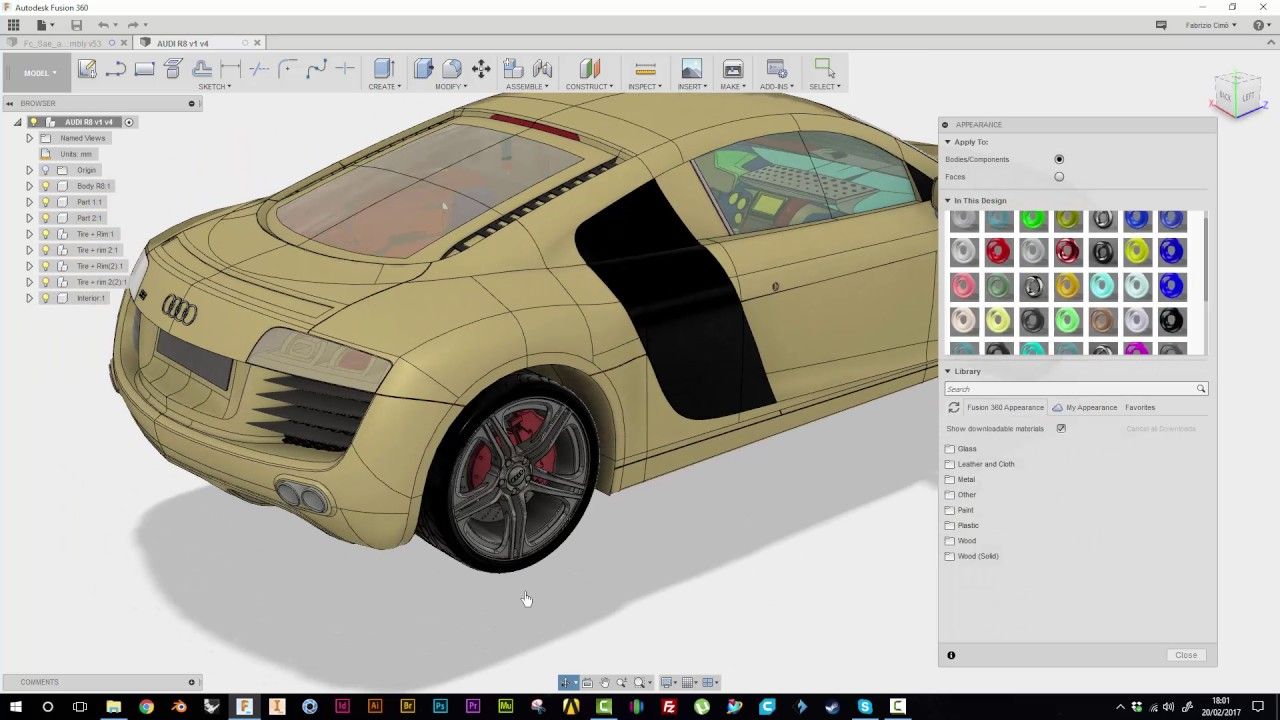 Formation Fusion 360 Surfacique – Modélisation avancée par surfaces 3D avec Autodesk Fusion 360