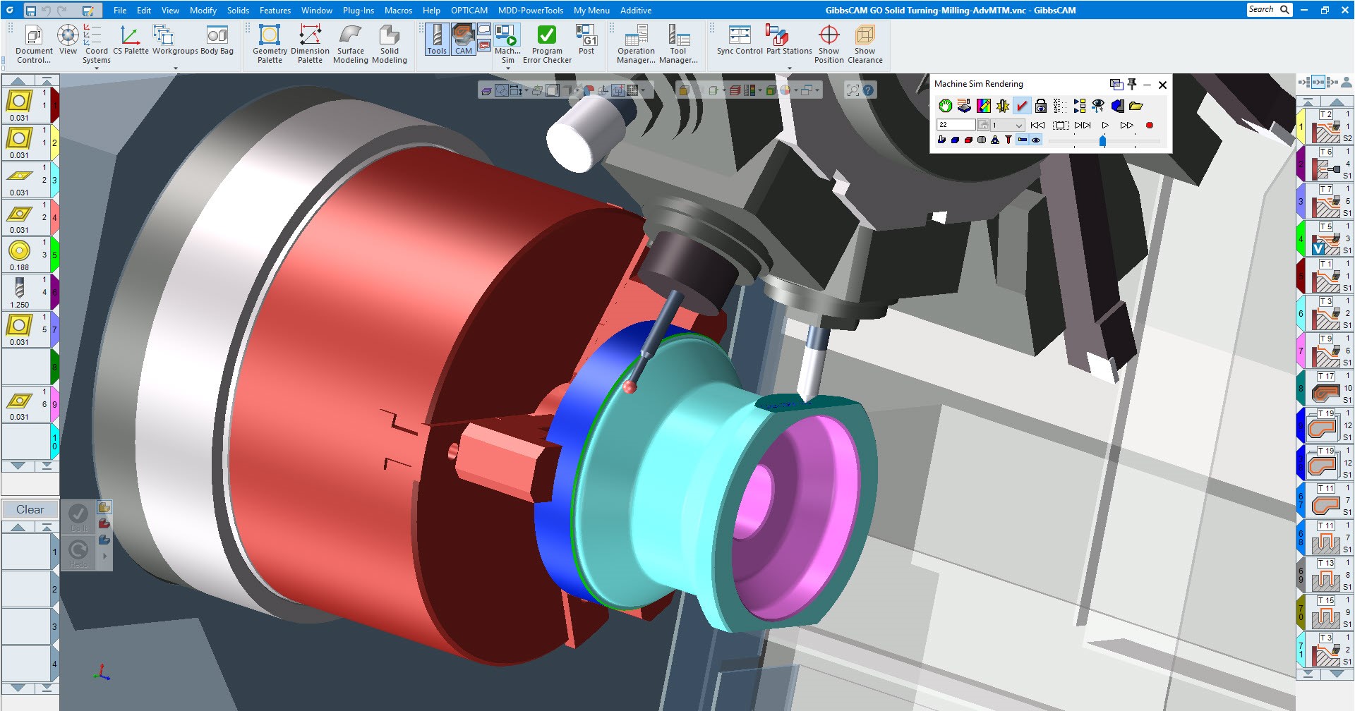 Formation GibbsCAM – Tournage CNC – Programmation de pièces de révolution