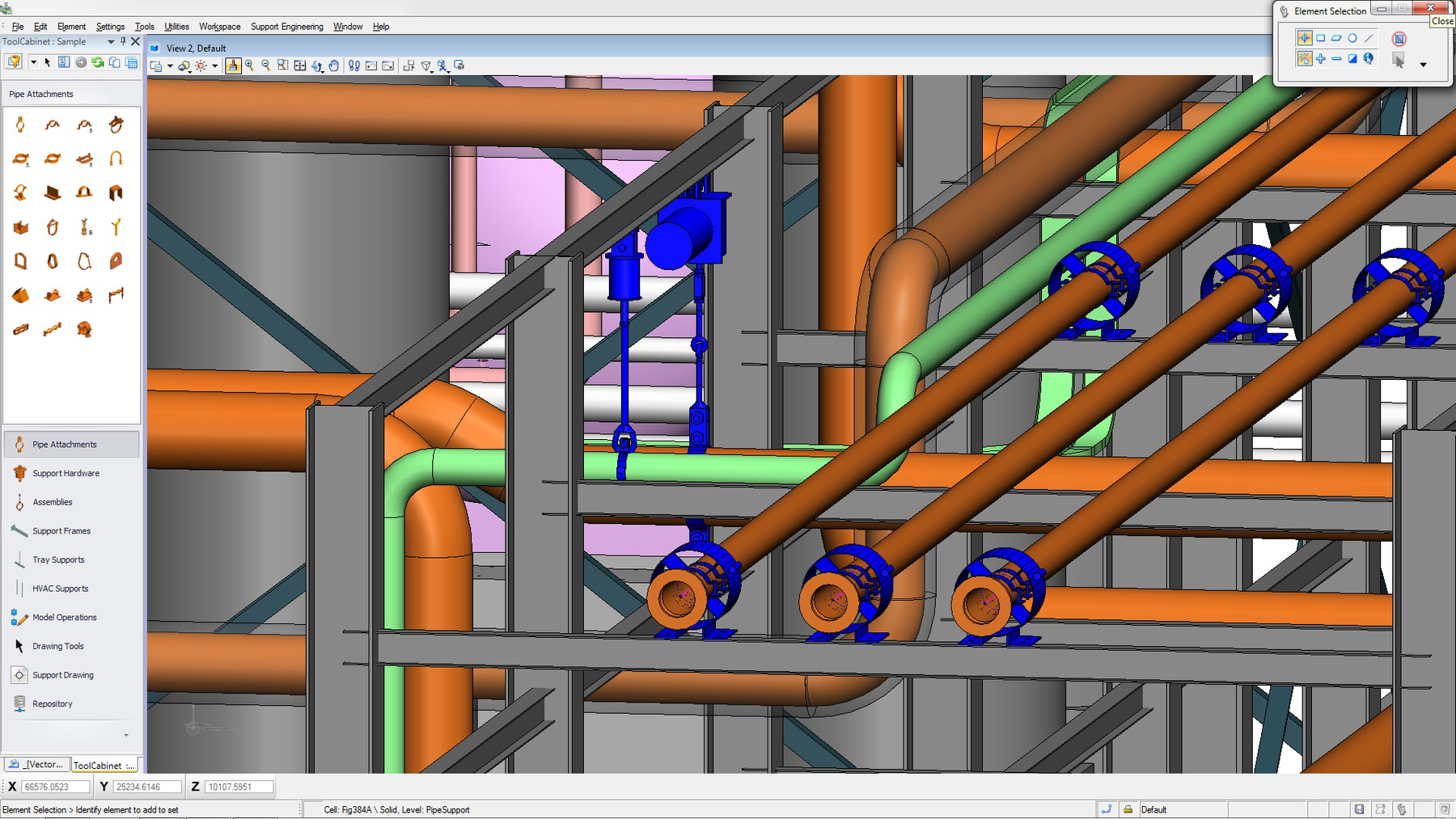 Formation OpenPlant Initiation – Conception 3D de tuyauterie industrielle, catalogues et livrables techniques