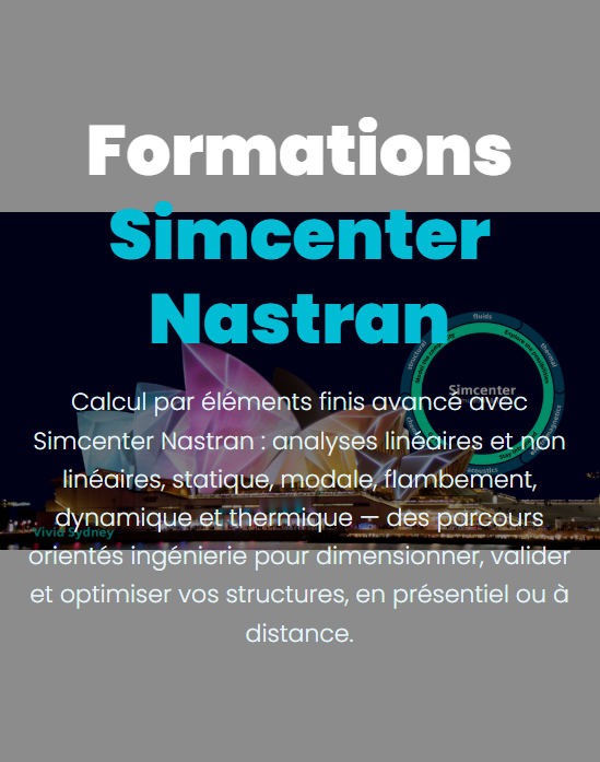 Formations Simcenter Nastran